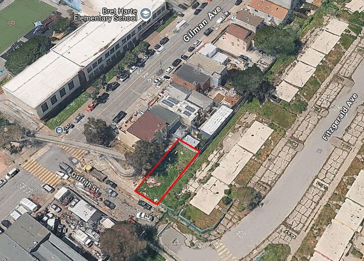 Property Photo: 2626 Griffith Street CA 94124