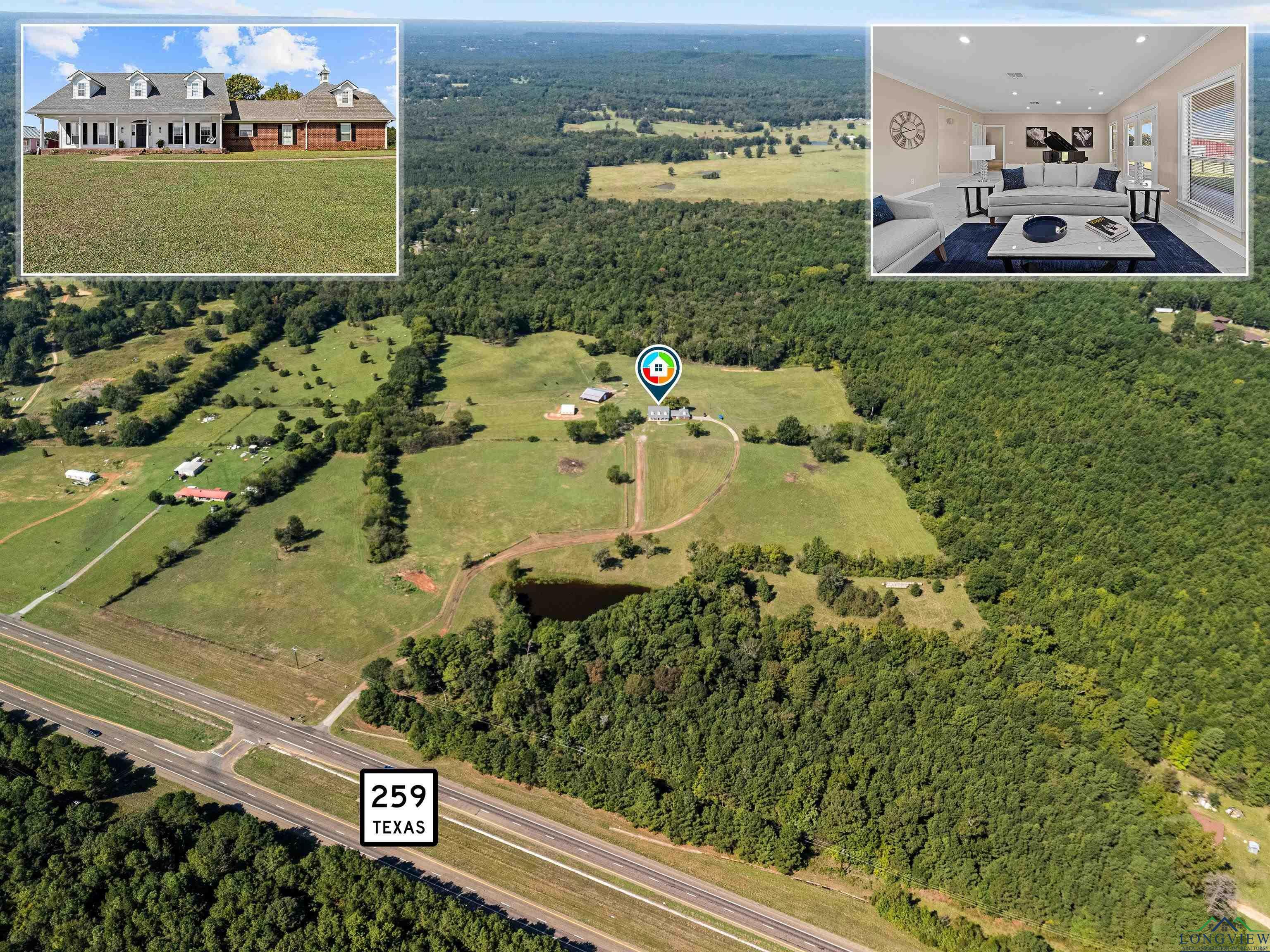 Property Photo:  5989 Hwy. 259 N  TX 75640 