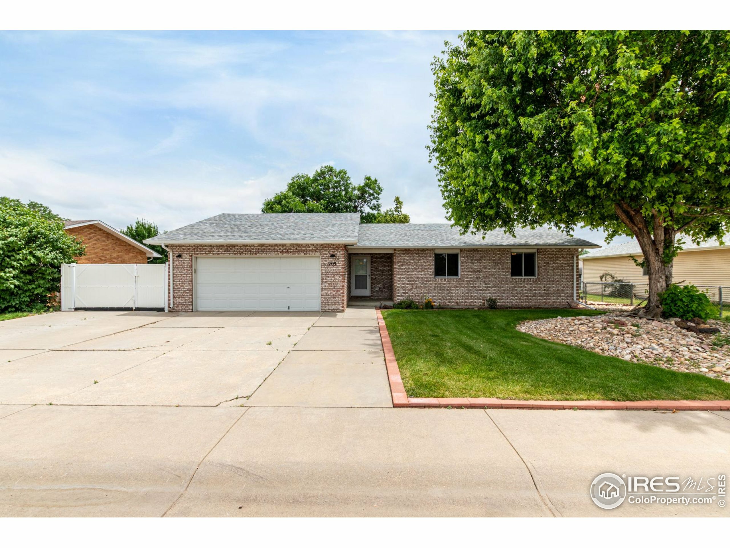 Property Photo: 209 E Chestnut St CO 80550