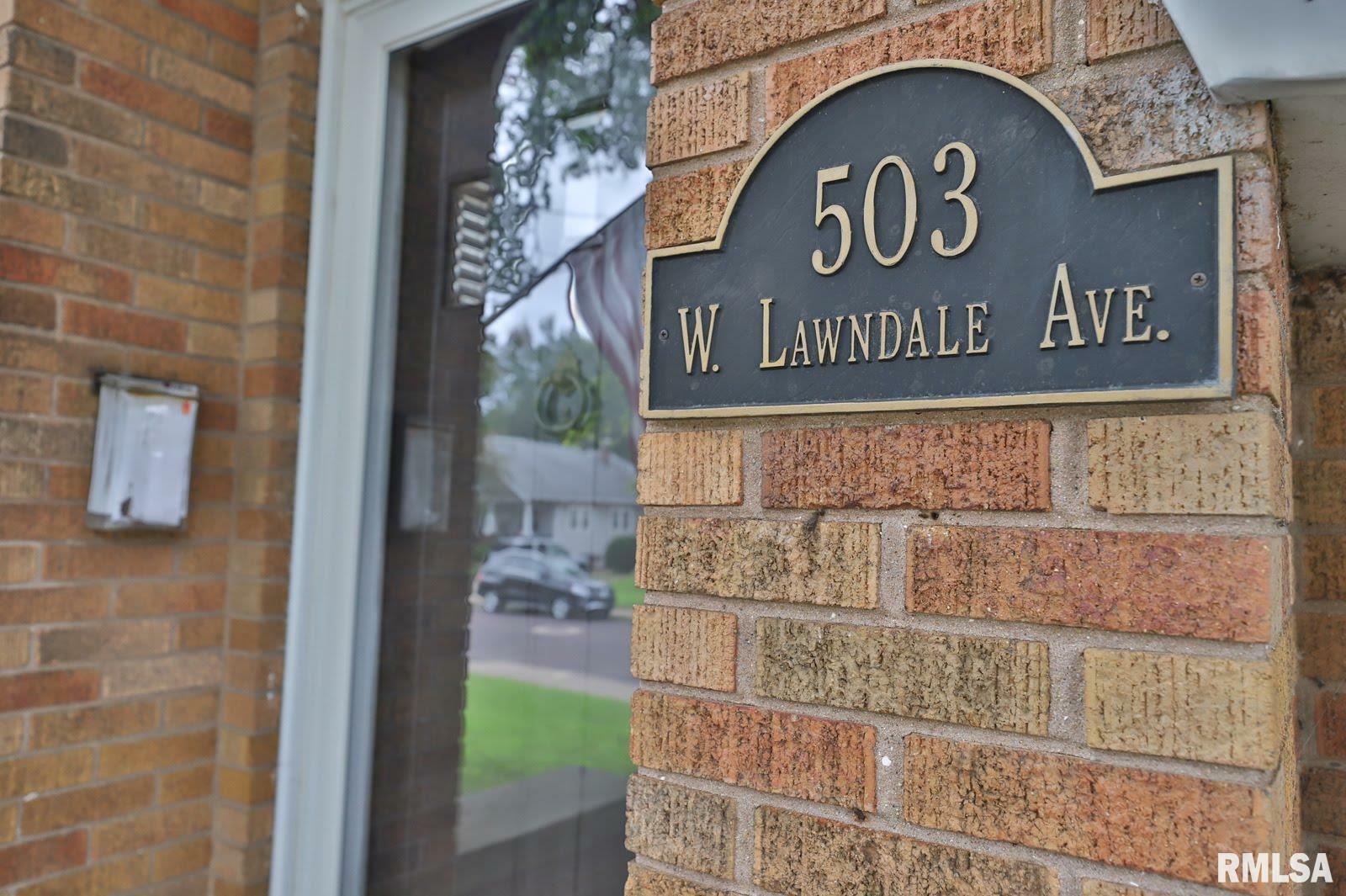 Property Photo: 503 W Lawndale Avenue IL 61604