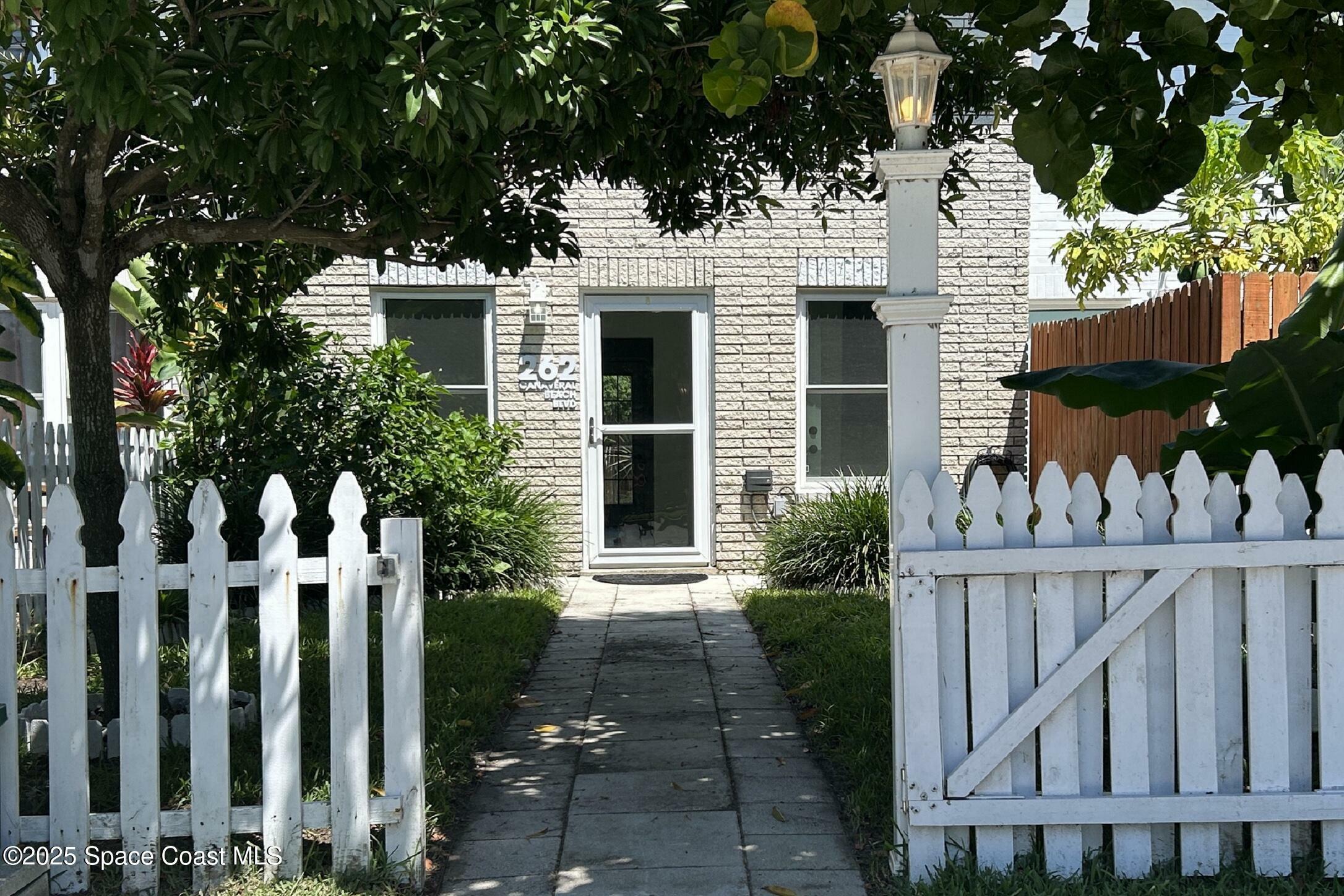 Property Photo:  262 Canaveral Beach Boulevard  FL 32920 