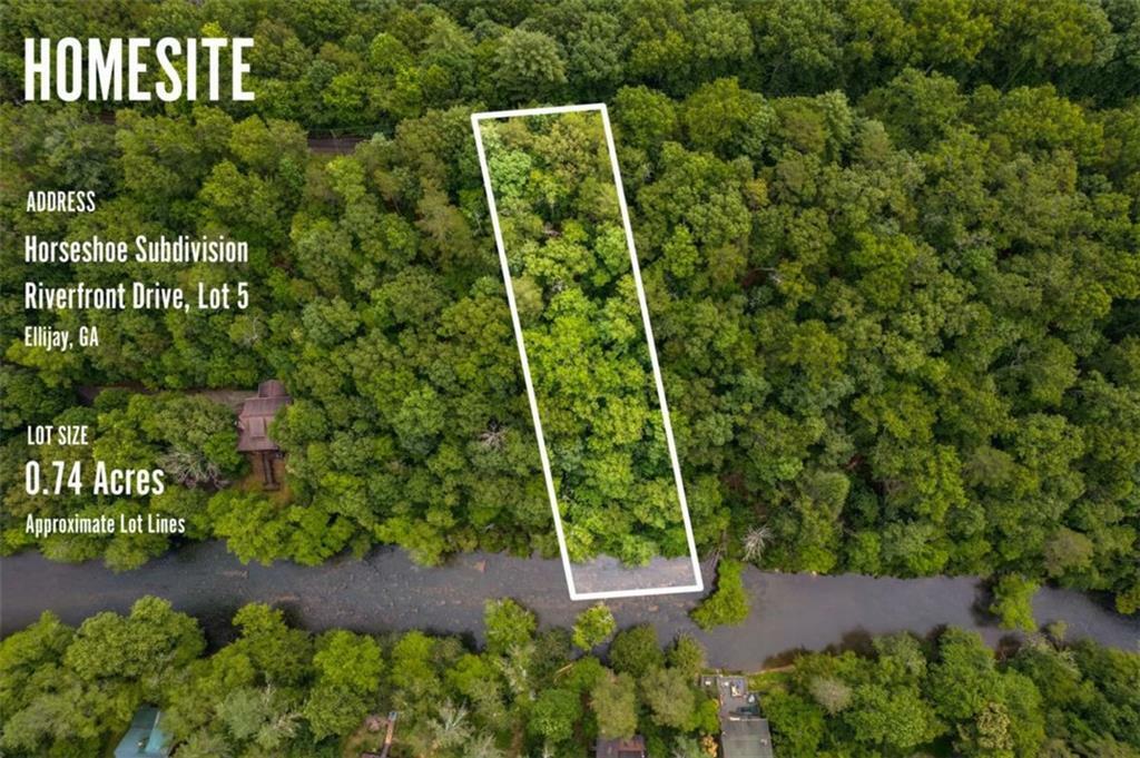 Property Photo: Lot 5 Riverfront Drive GA 30536