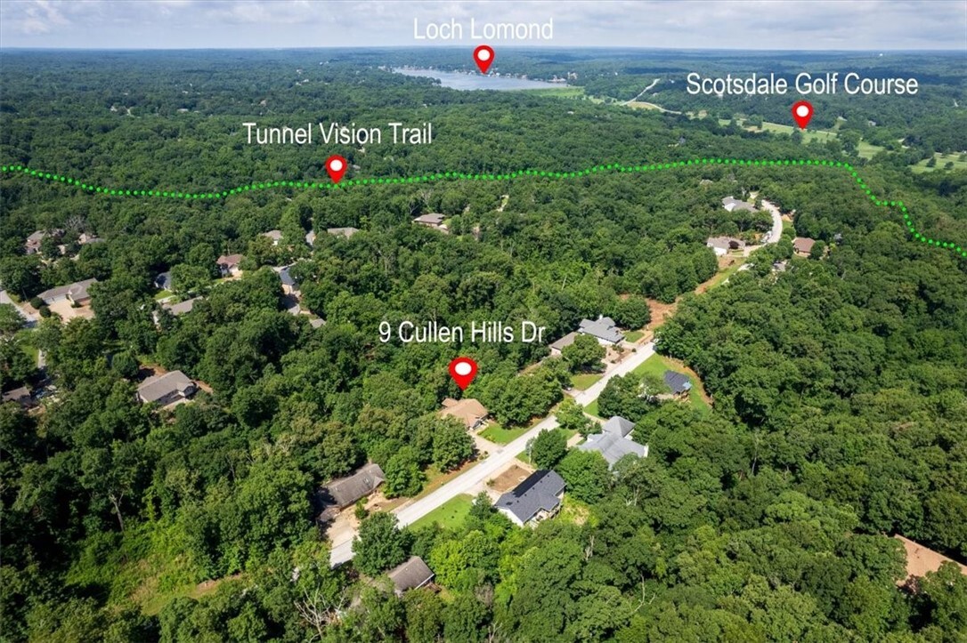 Property Photo: 9 Cullen Hills Drive AR 72715