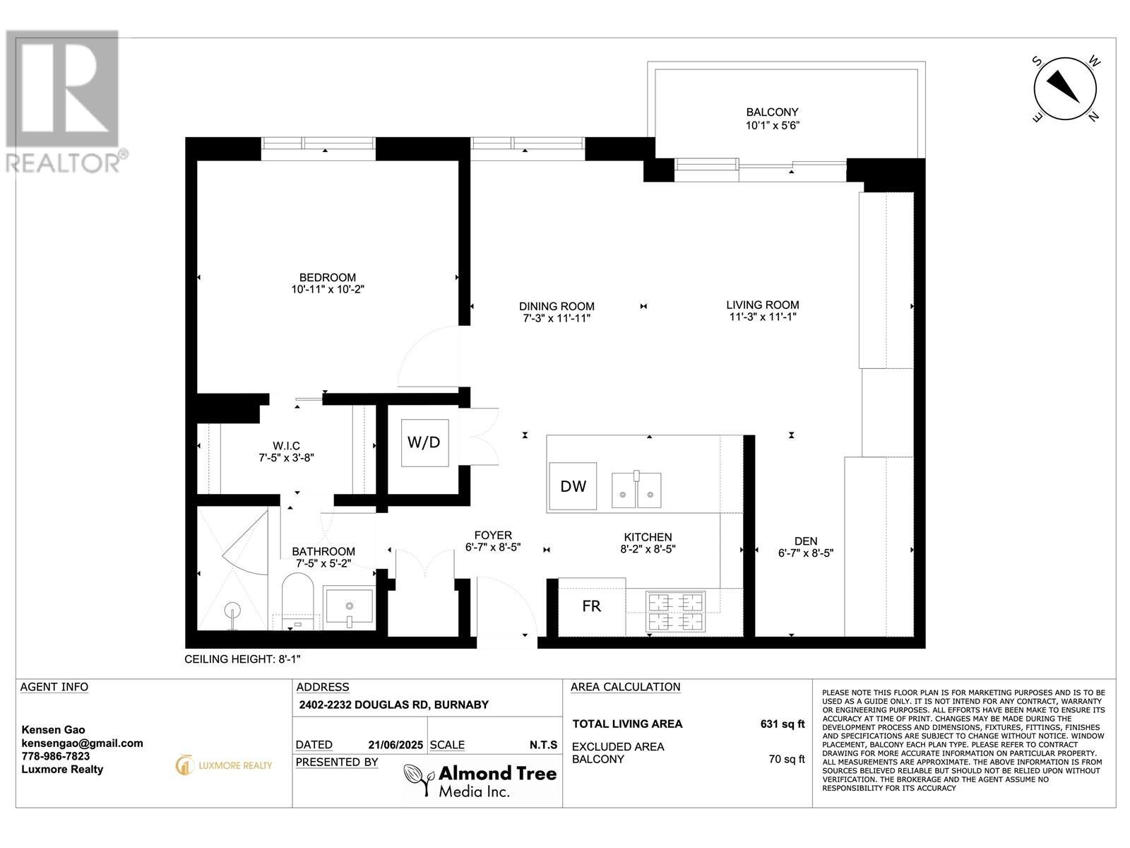 Property Photo: 2232 Douglas Road 2402 BC V5C 0G9