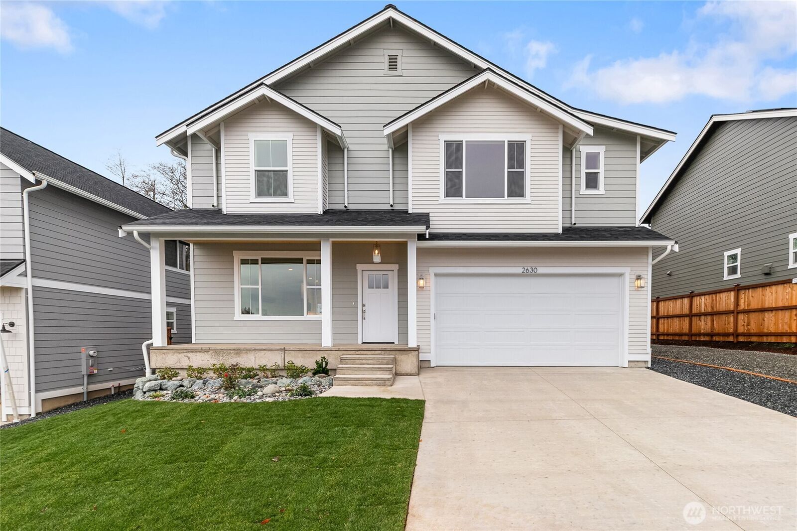 Property Photo:  2630 (Lot 12)  Sievers Way  WA 98248 