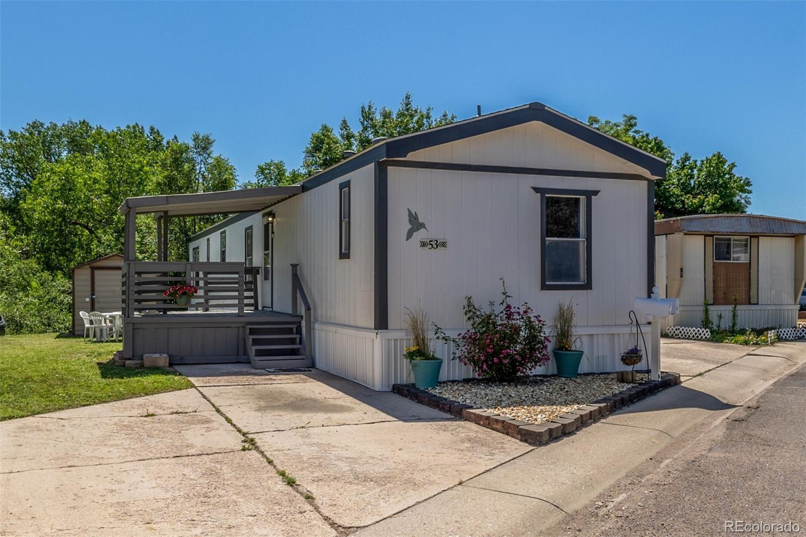 Property Photo: 4945 Mark Dabling Boulevard CO 80918