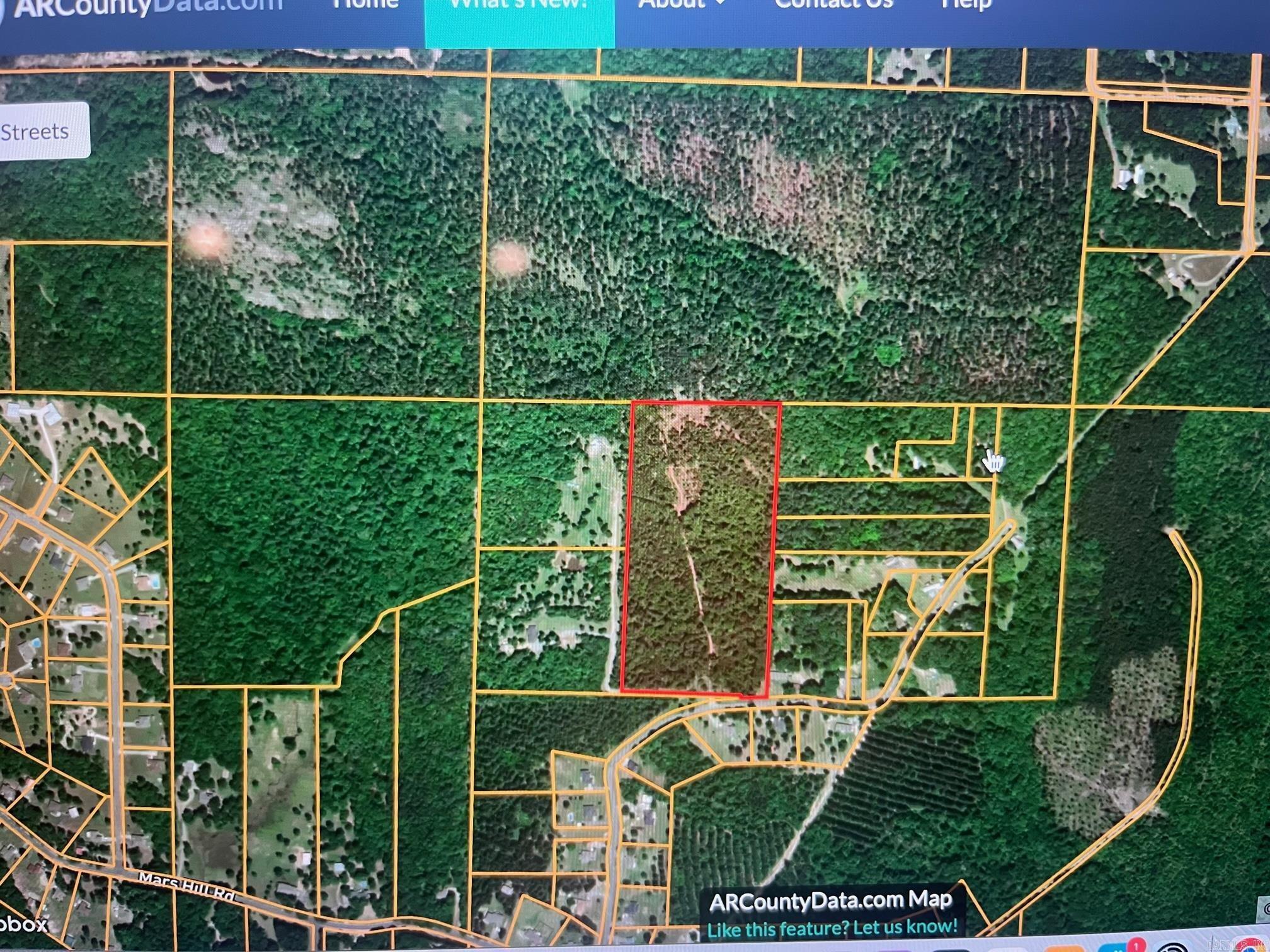 Property Photo: 20 Acres Perry Road AR 72011