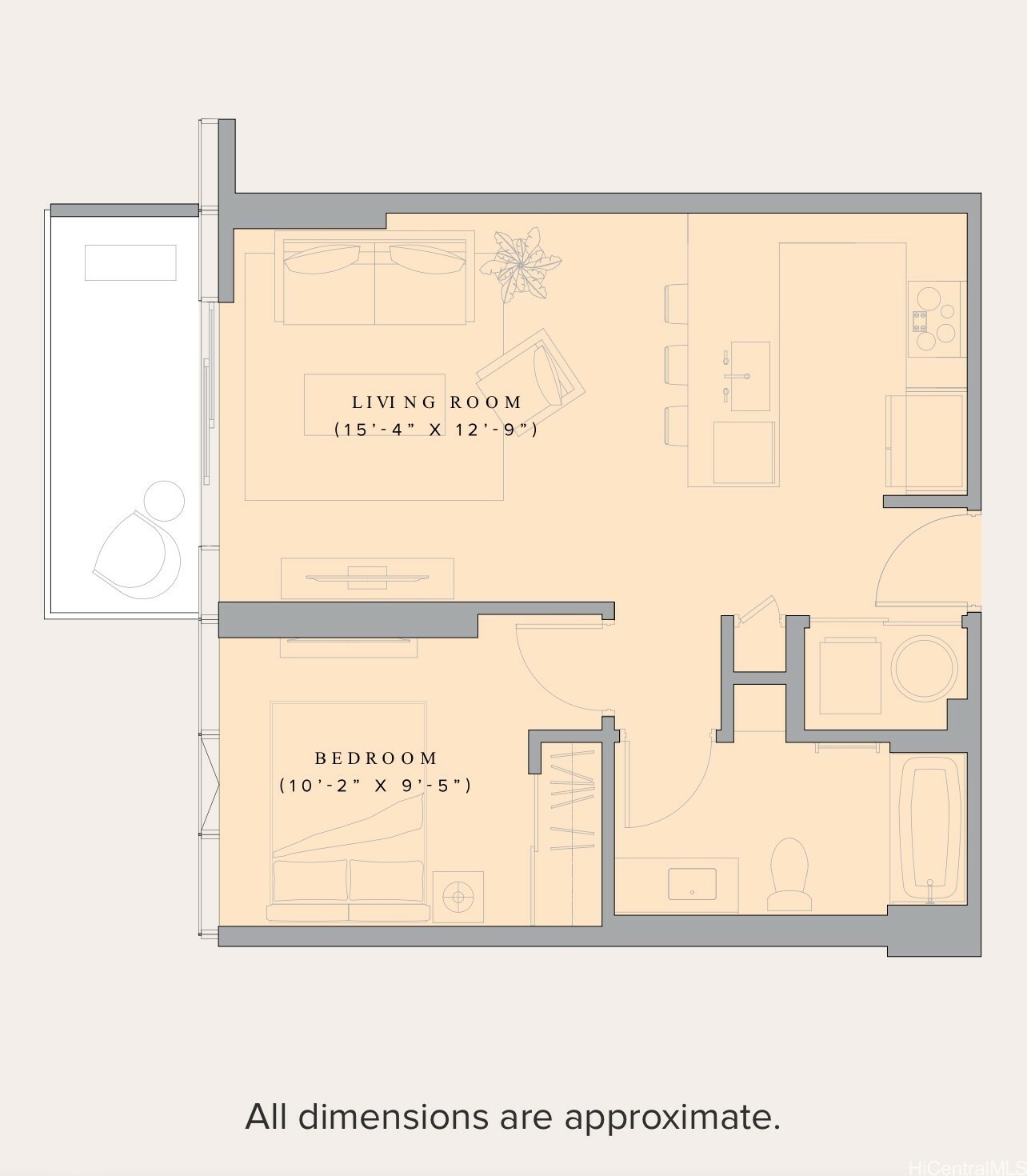 Property Photo: 1515 Liona Street 1504 HI 96814