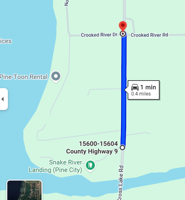 Property Photo: X Cross Lake Road Lot G MN 55063
