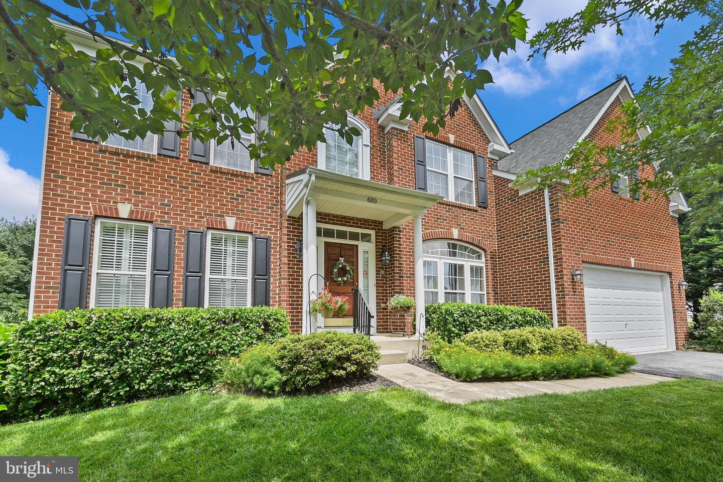 Property Photo:  689 Spring Meadow Drive  MD 21158 
