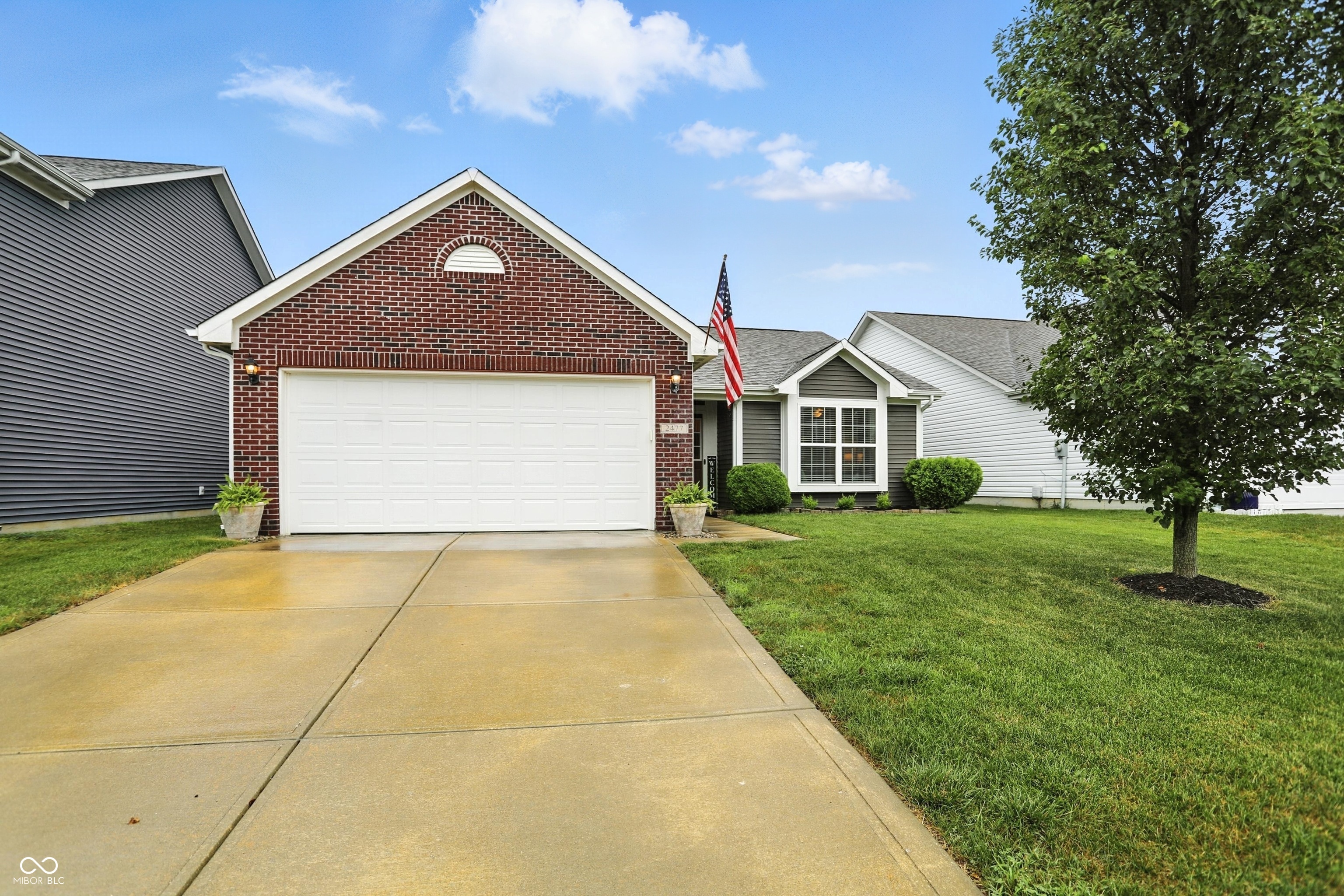 Property Photo: 2477 Bristol Drive IN 46131