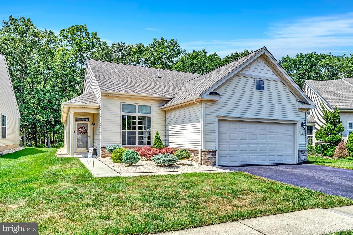 Property Photo: 43 Westport Drive NJ 08005