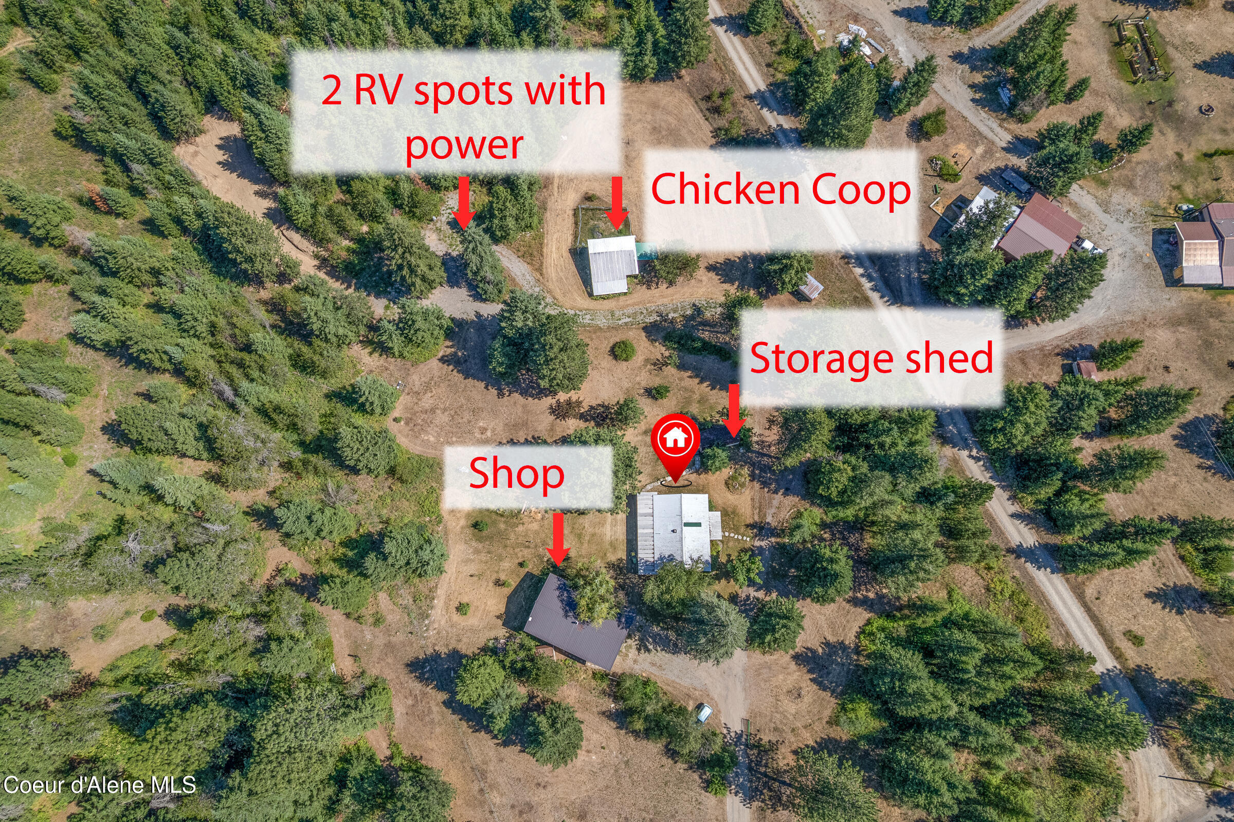 Property Photo:  265 Krupps Rd  ID 83869 