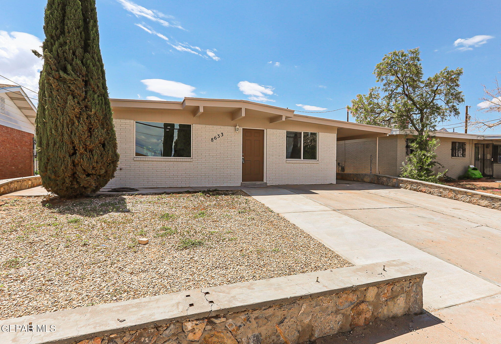 Property Photo:  8633 Mercury Street  TX 79904 