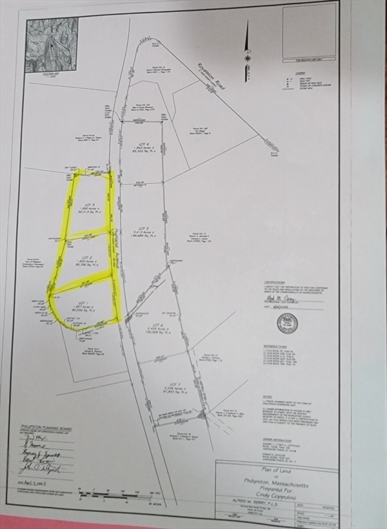 Property Photo: Lot 1 Highland Ave MA 01331