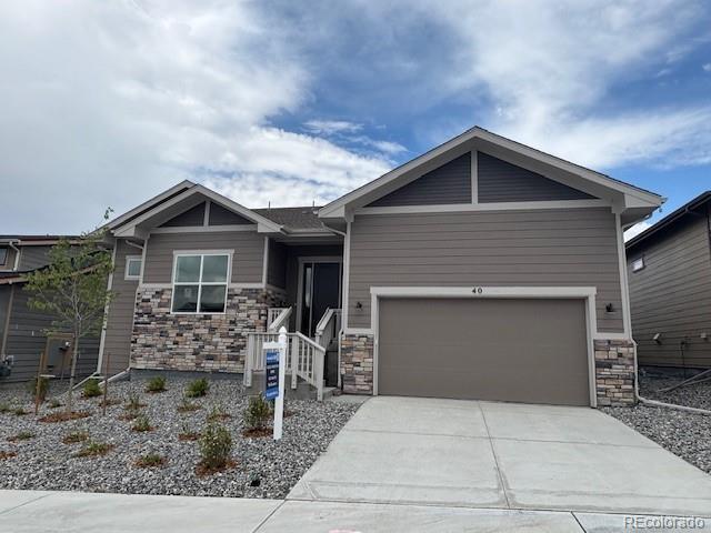 Property Photo: 40 Leafy Aster Lane CO 80104
