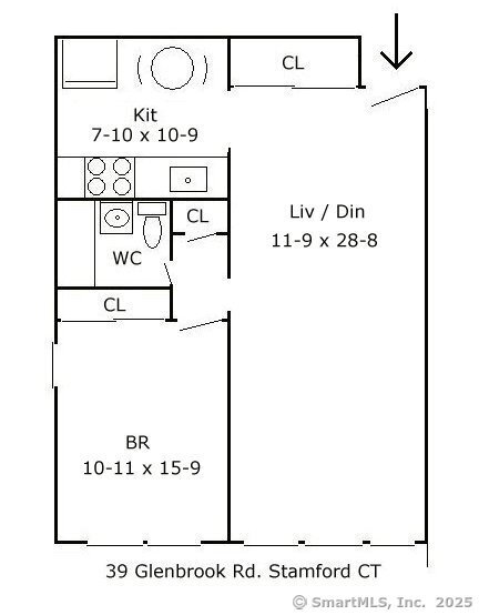 Property Photo: 39 Glenbrook Road Apt 5Y CT 06902