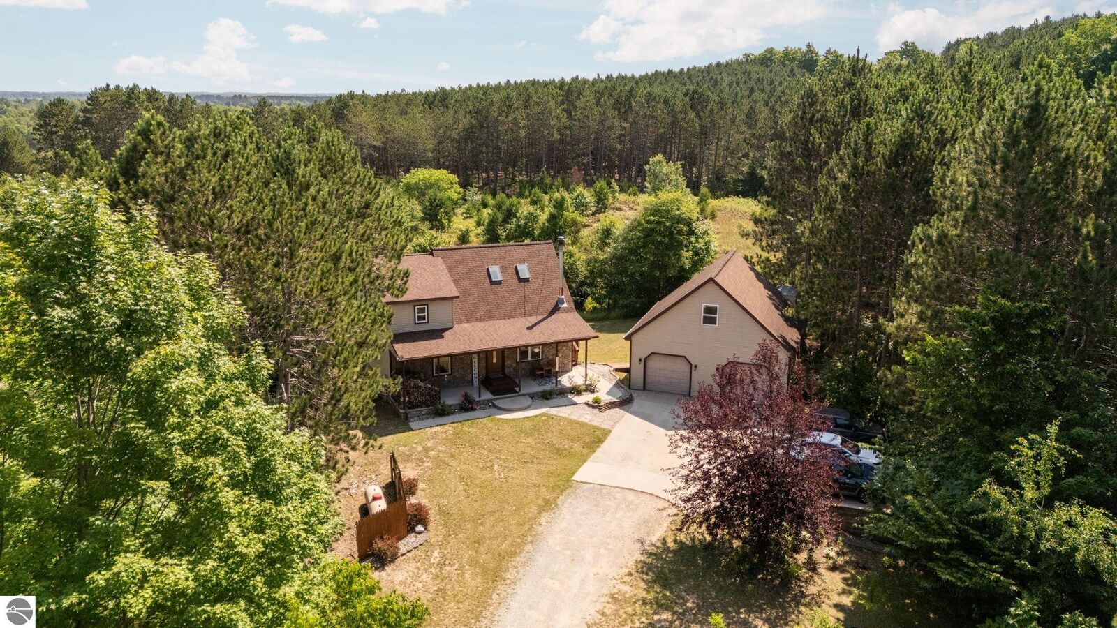 Property Photo: 8433 Dell Road MI 49649