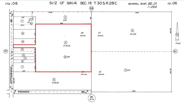 Property Photo:  0 Apn 172-060-04 (Cottonwood Rd)  CA 93307 