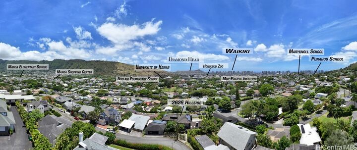 Property Photo: 2626 Hillside Avenue HI 96822