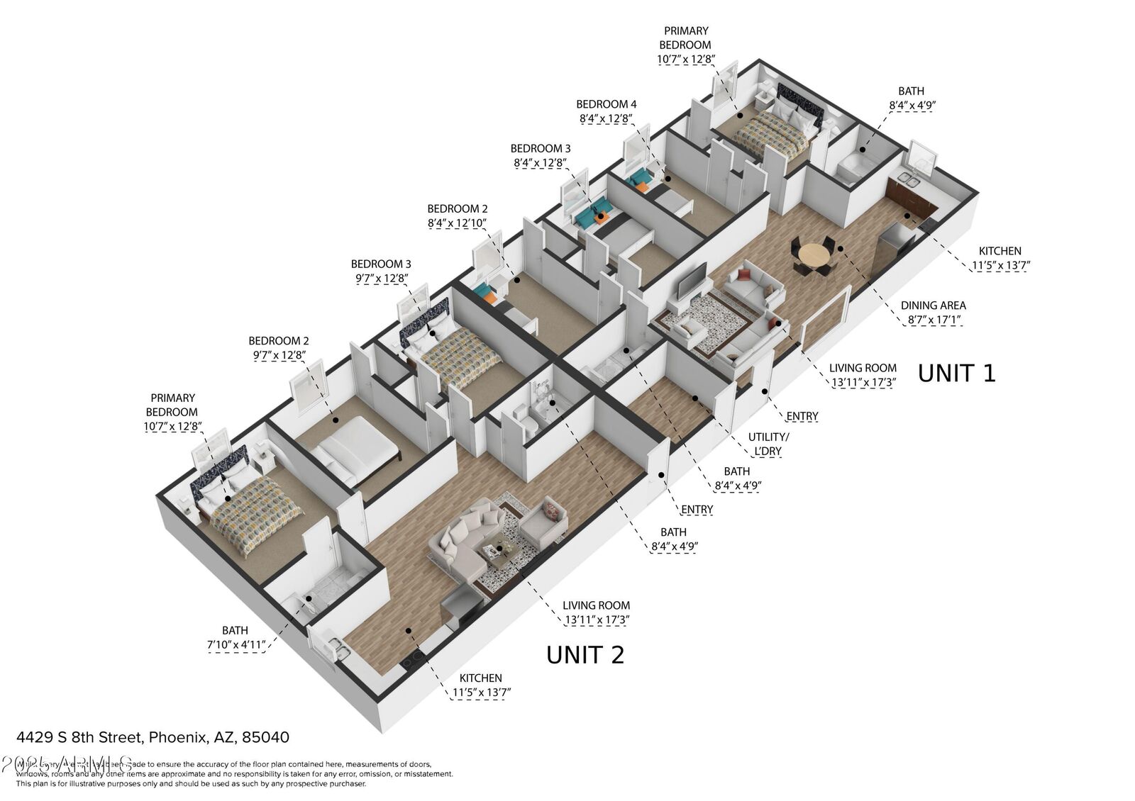 Property Photo:  4429 S 8th Street  AZ 85040 