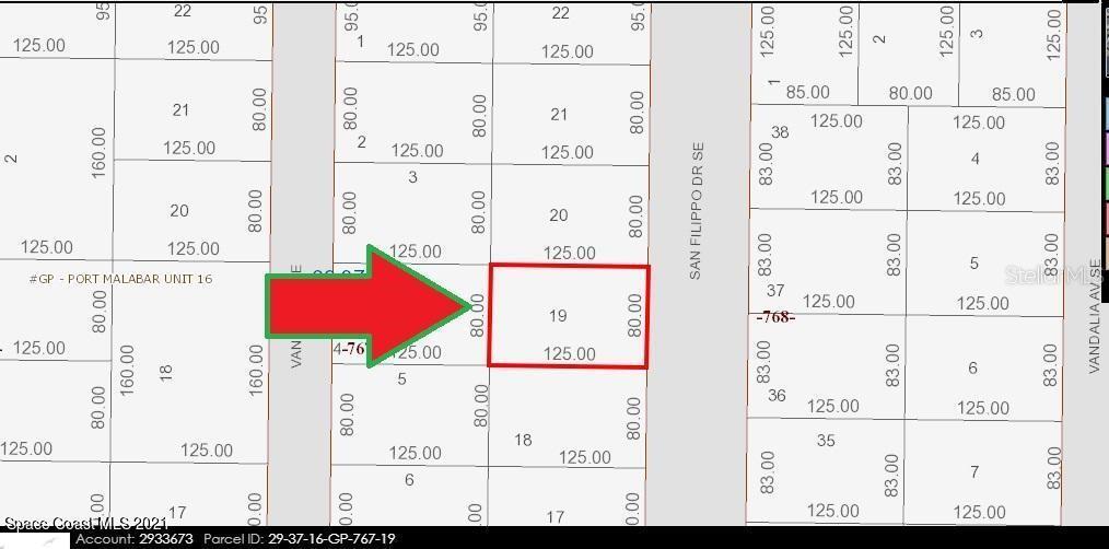 Property Photo: 680 San Filippo Drive SE FL 32909