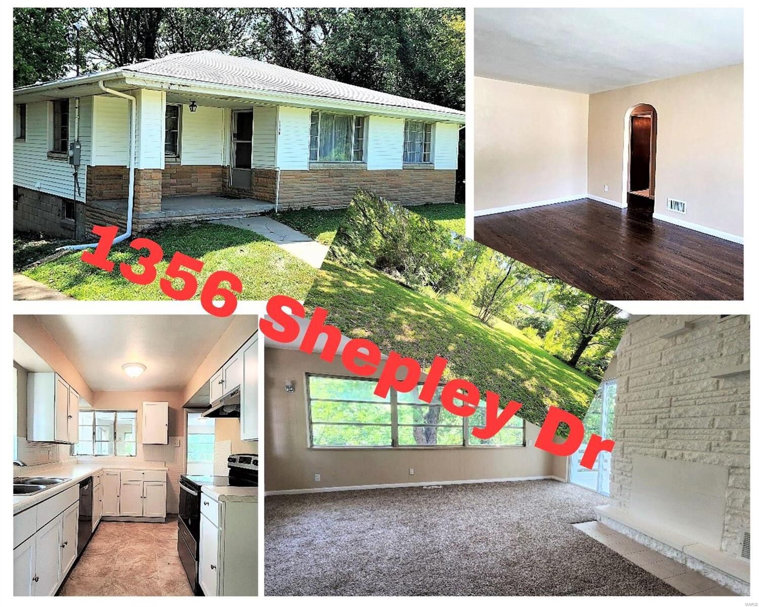 Property Photo: 1356 Shepley Drive MO 63137