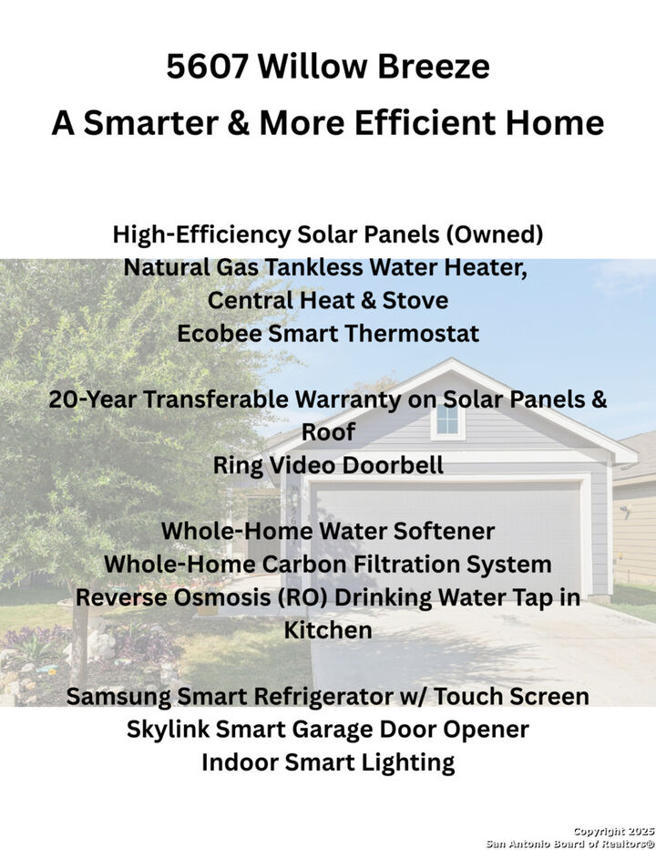 Property Photo: 5607 Willow Breeze TX 78218