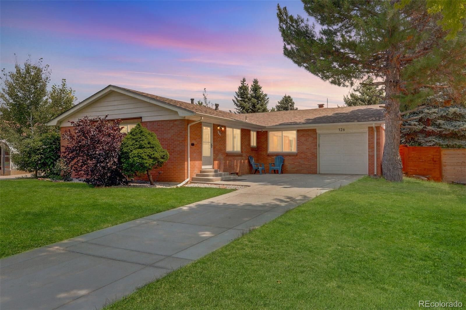 Property Photo: 126 Beryl Way CO 80020