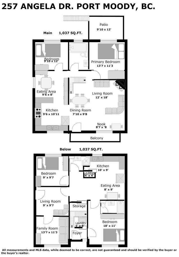 Property Photo: 257 Angela Drive BC V3H 3X7