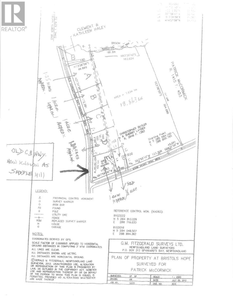 Property Photo:  00 Saddle Hill Parcel D  NL A1Y 0A7 