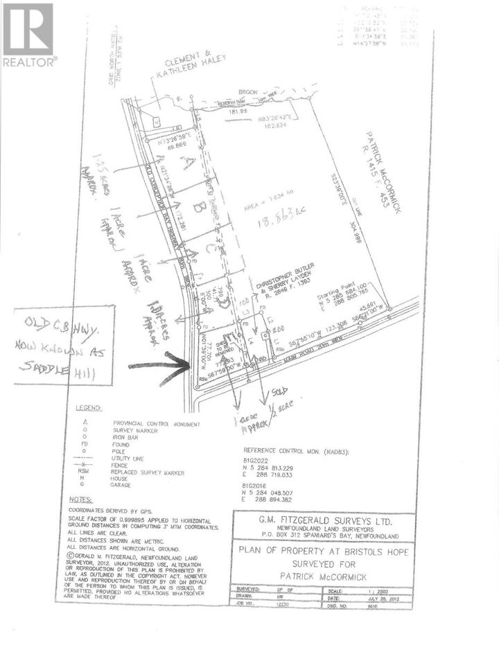 Property Photo:  00 Saddle Hill Parcel A  NL A1Y 0A7 