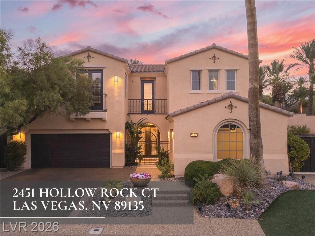 Property Photo:  2451 Hollow Rock Court  NV 89135 