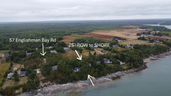 Property Photo:  57 Englishman Bay Road  ME 04649 
