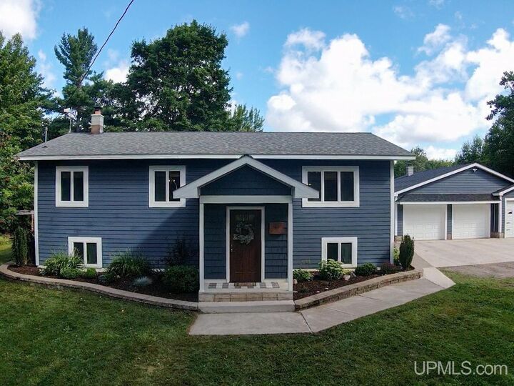 Property Photo:  25116 Upper Point Mills Road  MI 49930 