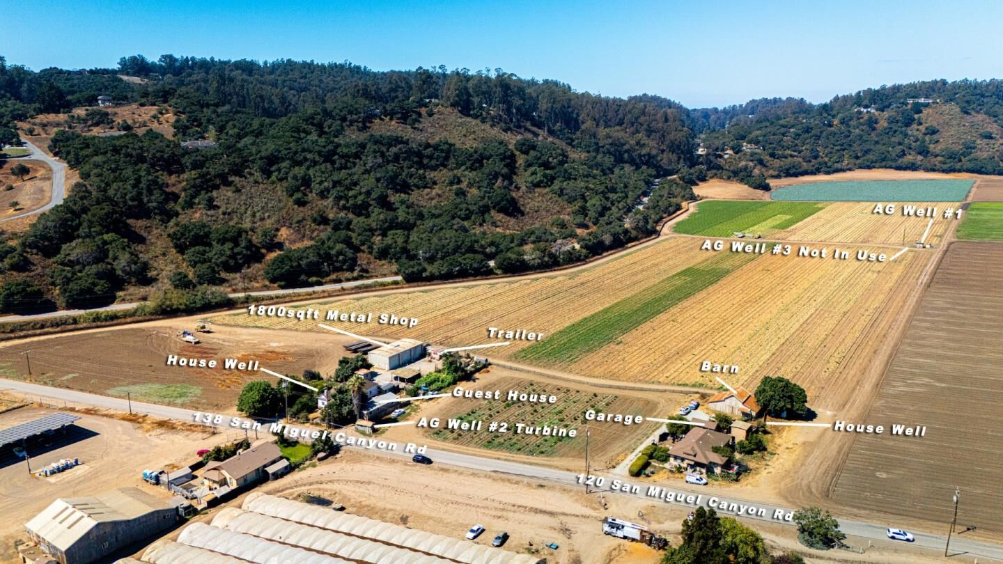 Property Photo: 138 San Miguel Canyon Road CA 95076