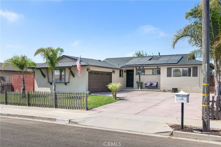 Property Photo: 3095 Montano Drive CA 93455