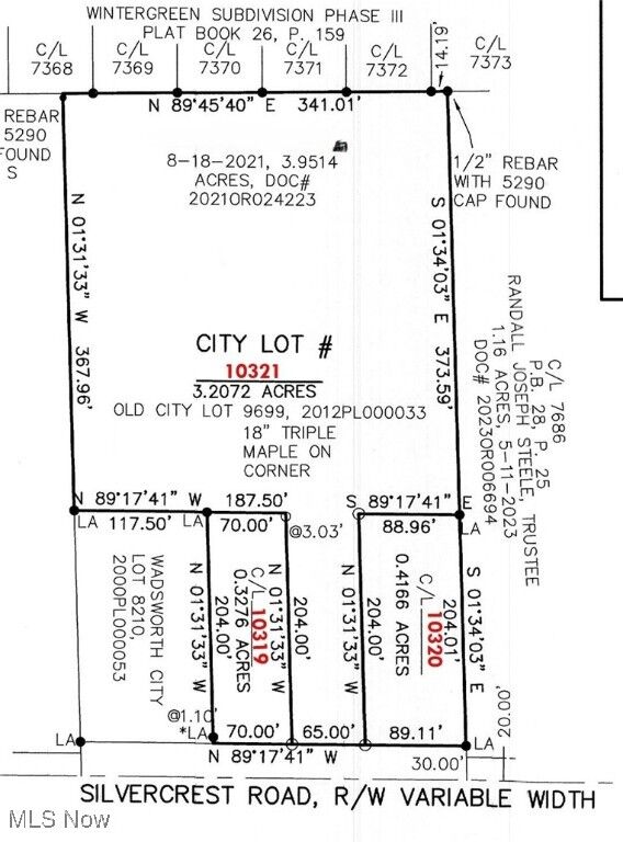 Property Photo:  Silvercrest Road  OH 44281 