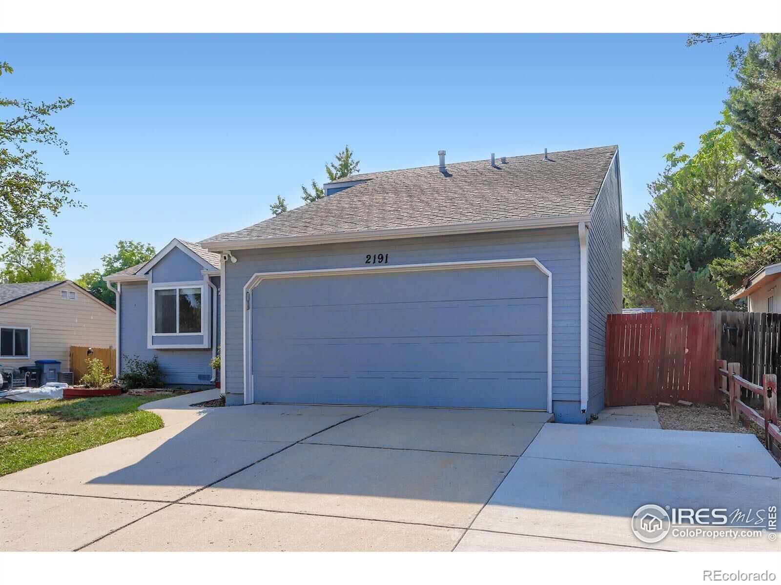 Property Photo: 2191 Steele Street CO 80501