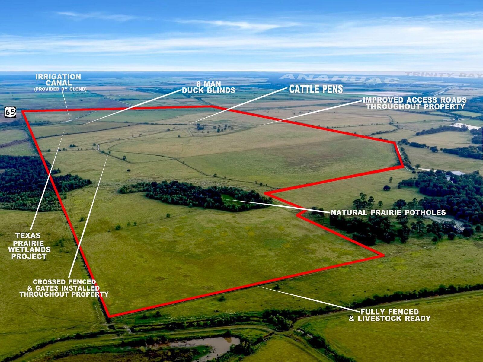 Property Photo: 000 Hwy 65 TX 77514