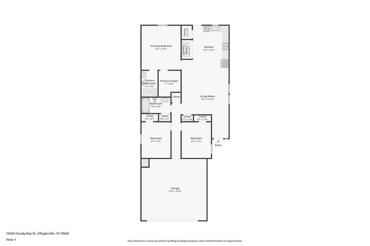 Property Photo:  19420 Cloudy Bay Drive  TX 78660 