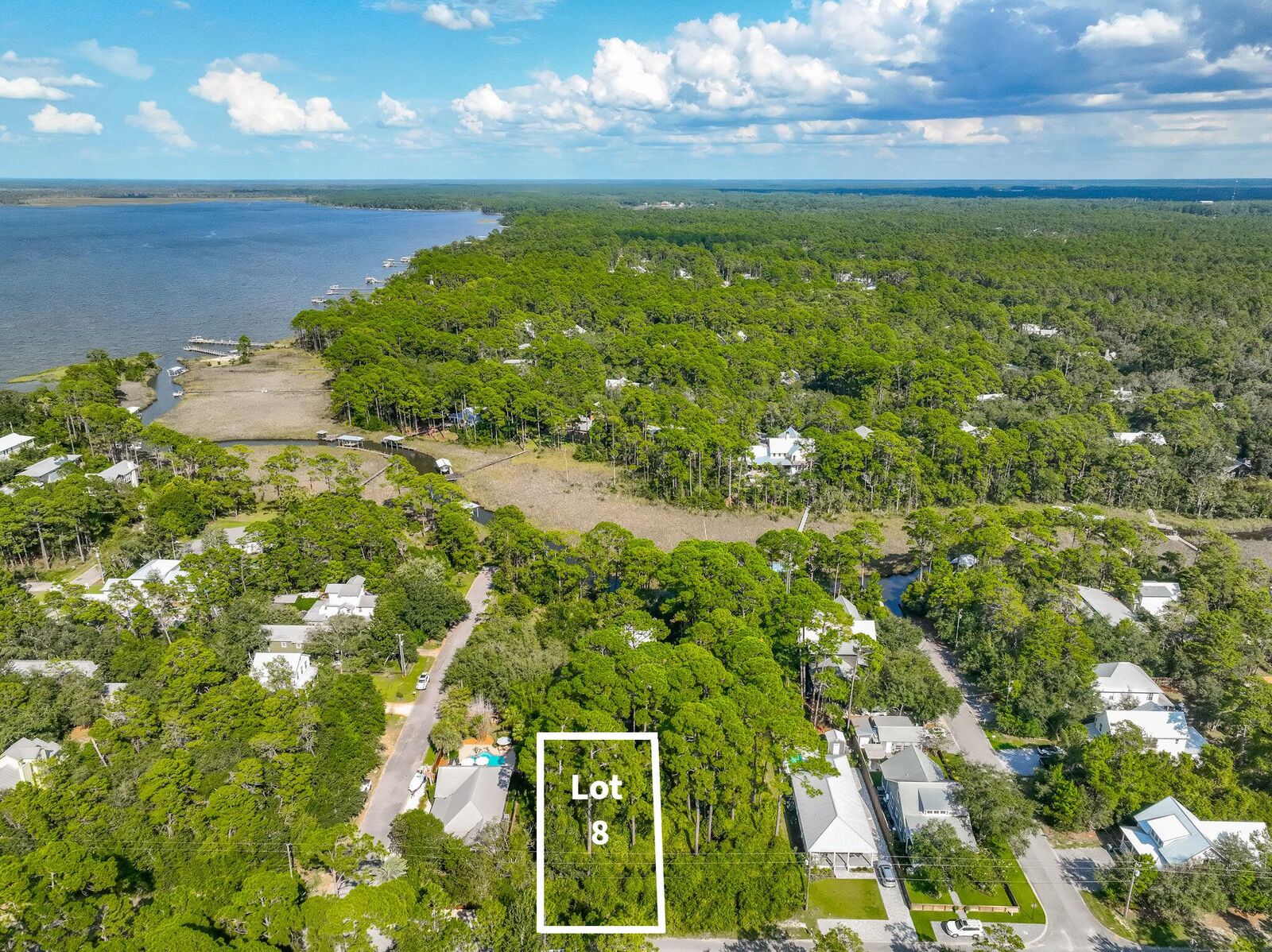 Property Photo:  Lot 8 S Magnolia Beach Way  FL 32459 