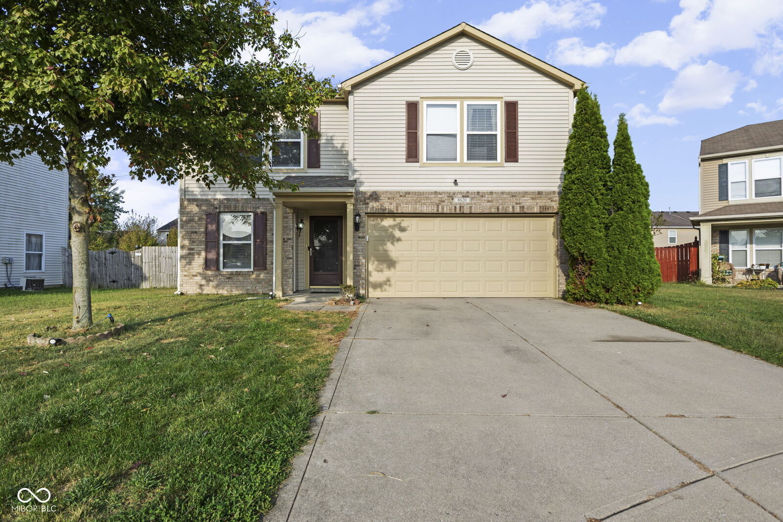 Property Photo: 8620 Hopewell Court IN 46113