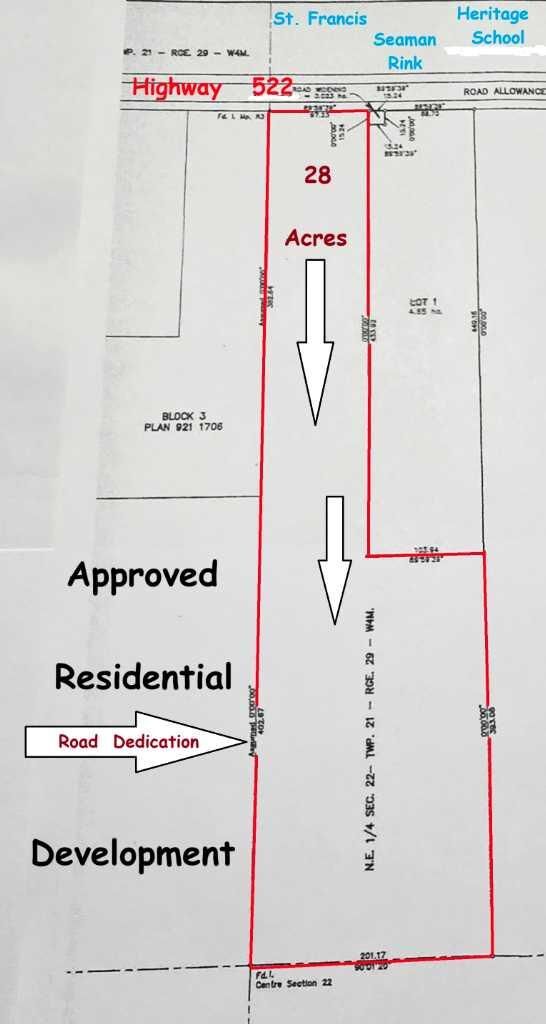Property Photo: 28 Acres Highway 552 East AB T1S 1A3
