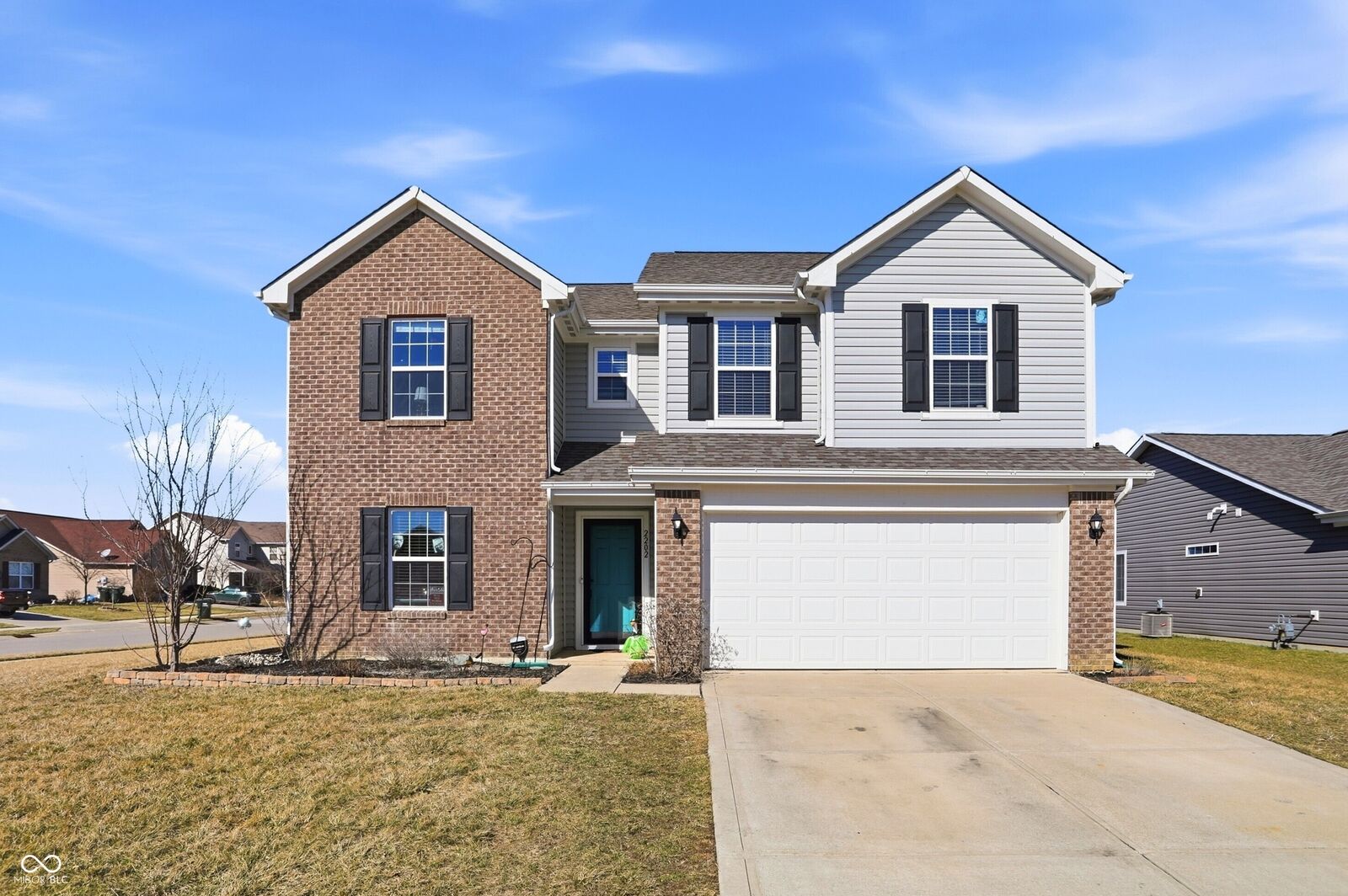 Property Photo:  2202 Silver Spoon Drive  IN 46140 