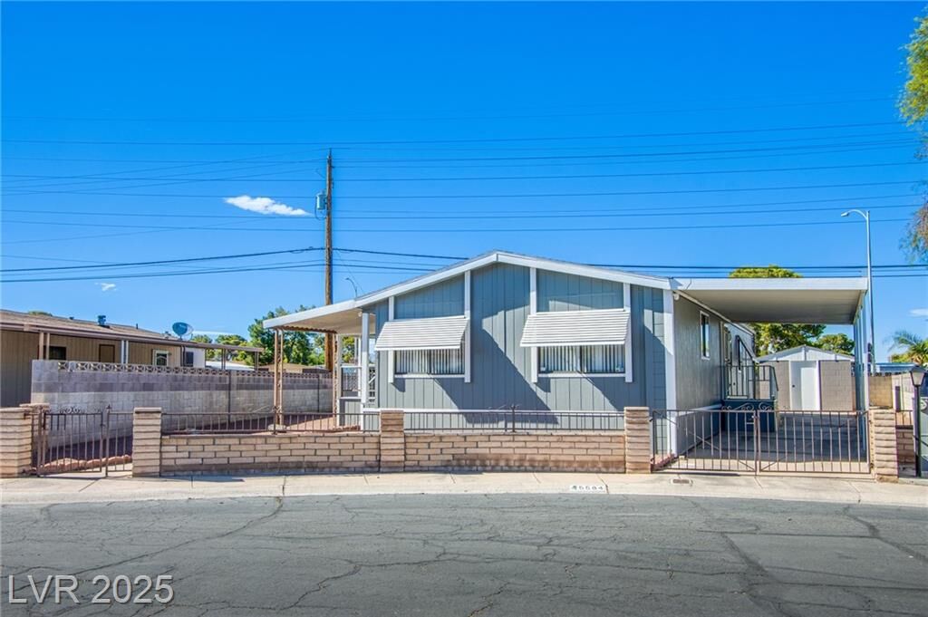 Property Photo: 5584 Aldama Road NV 89122
