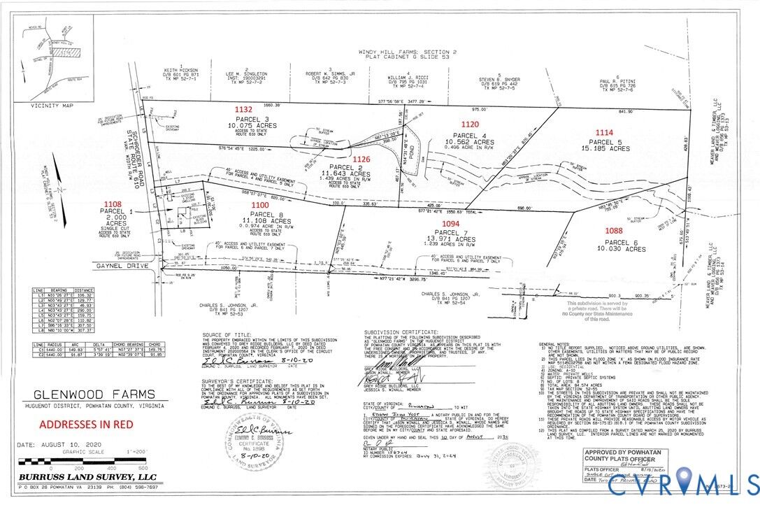 Property Photo:  1120 Schroeder Road  VA 23139 