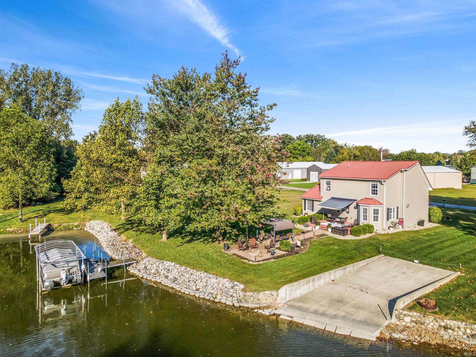 Property Photo:  11990 E 395 S - Big Turkey Lake Cove  IN 46761