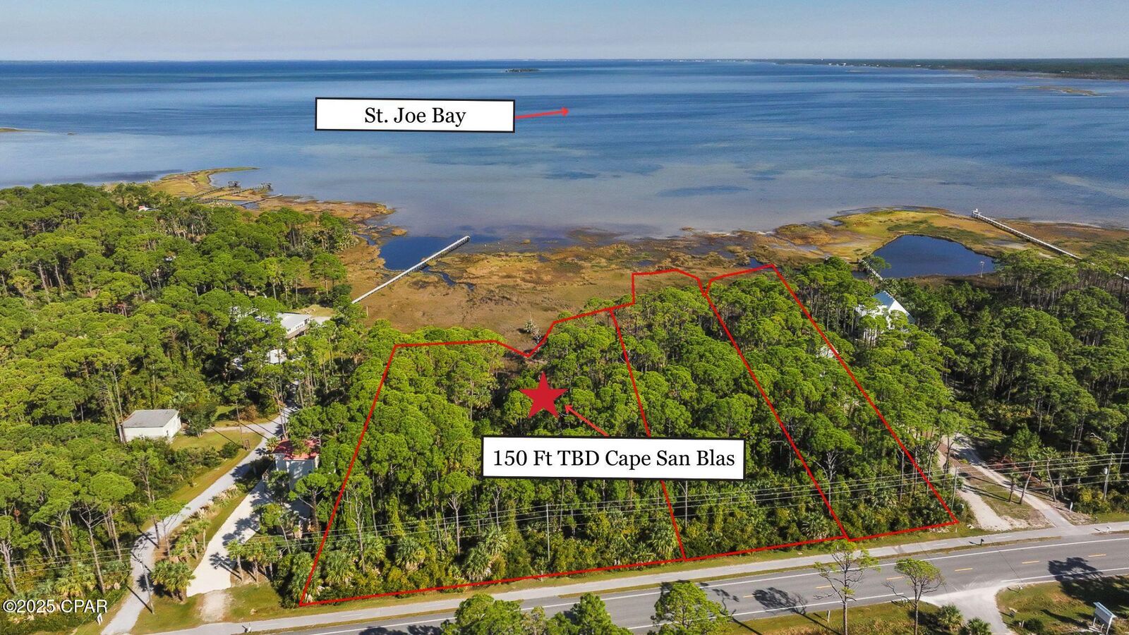 Property Photo:  Tbd Cape San Blas Rd  FL 32456 