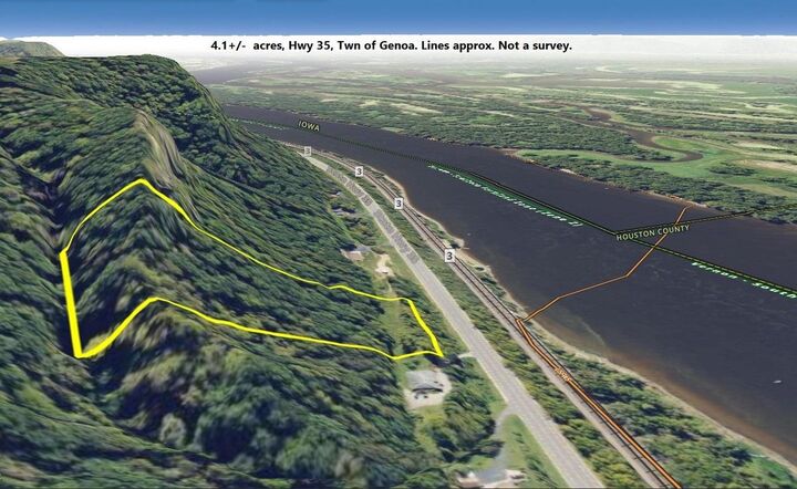 Property Photo:  4.1 +/- Acres Hwy 35  WI 54624 